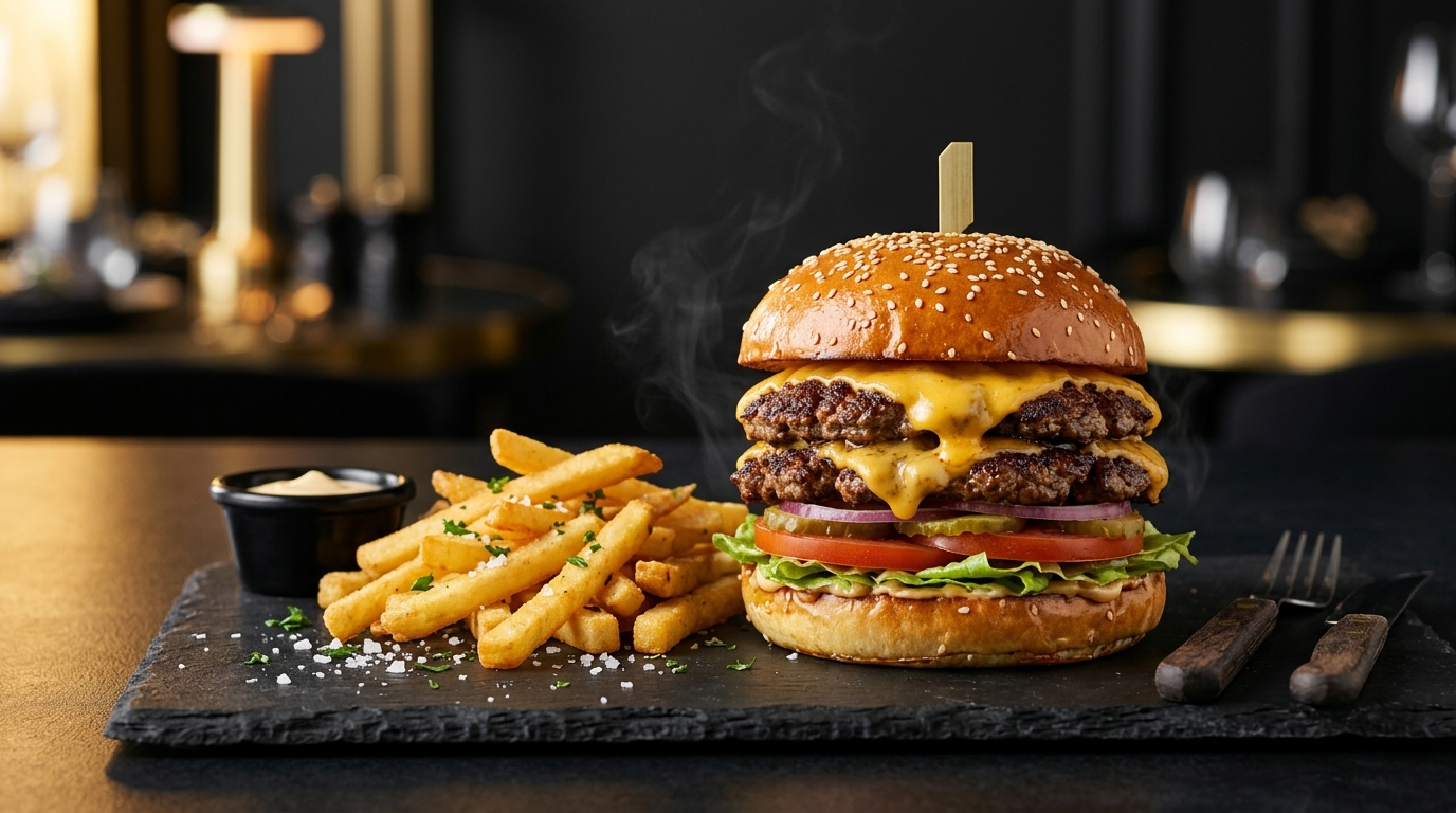 Smash Burger der Oberhausen Food Station